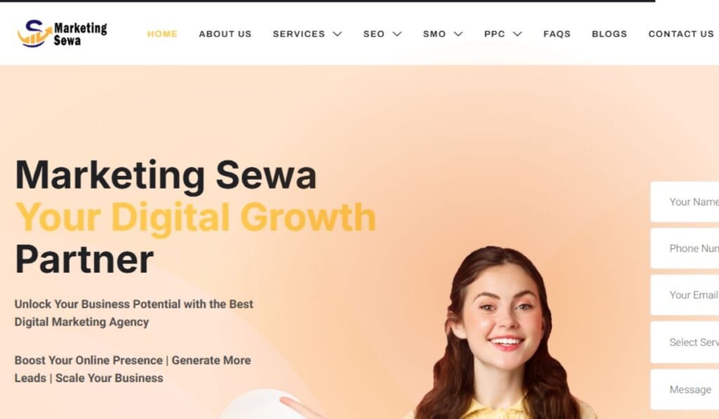 marketing sewa